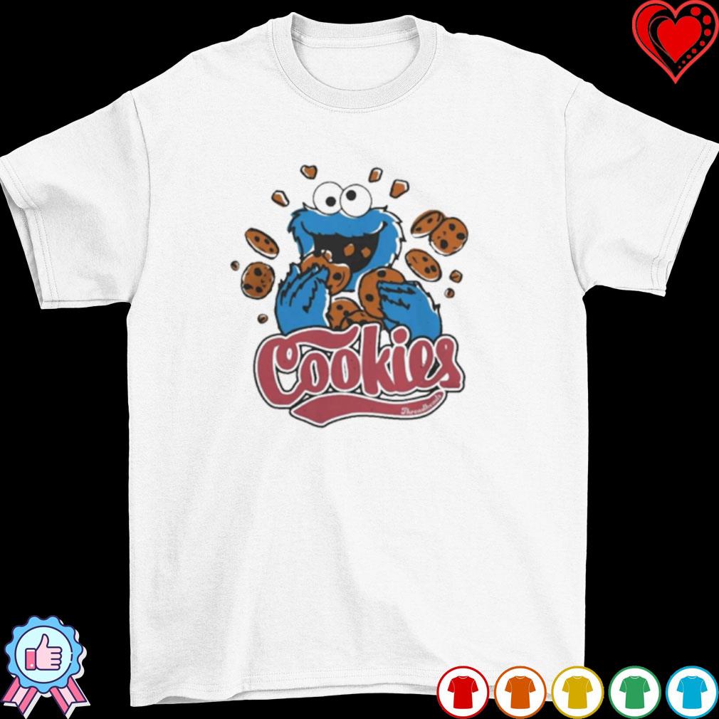 Cookie Monster Cookies Kids T-Shirt