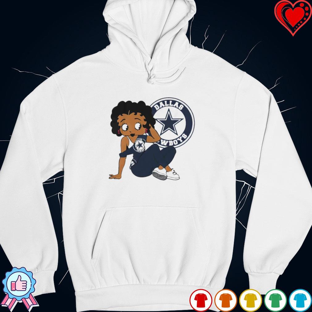 Betty Boop Dallas Cowboys Shirt - High-Quality Printed Brand