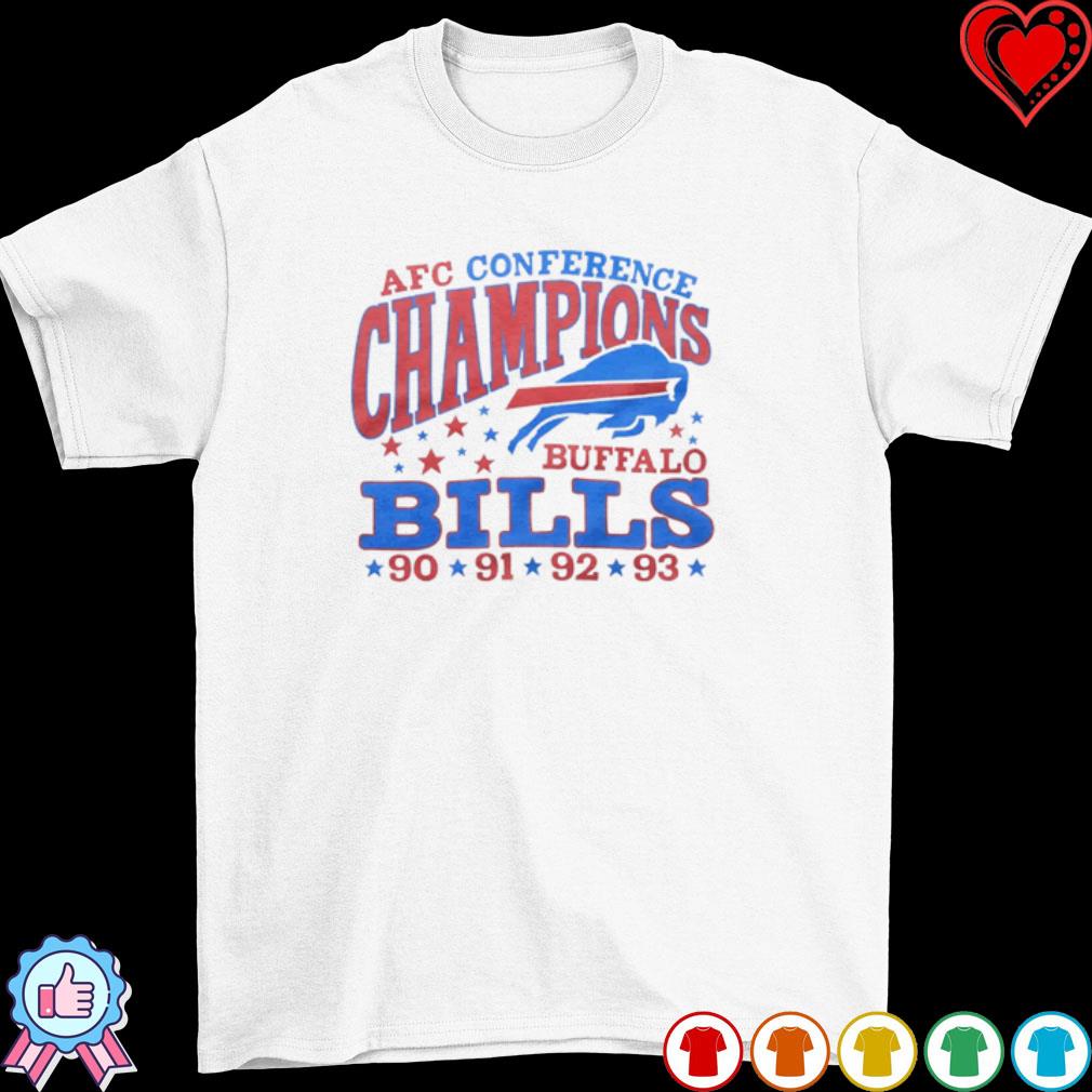 Afc Conference Champions Buffalo Bills 90 91 92 93 Shirt