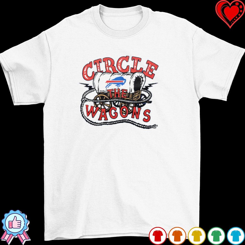 Buffalo Bills Circle The Wagons retro football shirt, hoodie