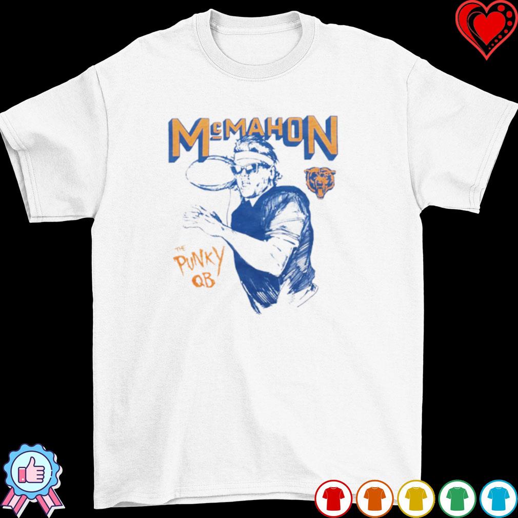 Chicago Bears Jim McMahon the Punky QB shirt, hoodie, sweater and v-neck t- shirt