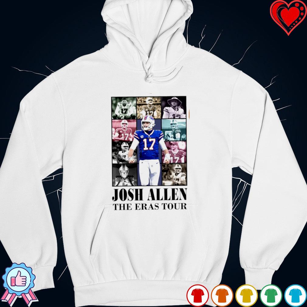 Men's Josh Allen Jersey Print Scrub Top