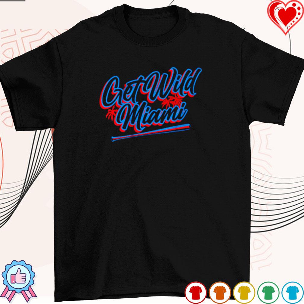 Get Wild Miami Baseball Shirt - Shibtee Clothing