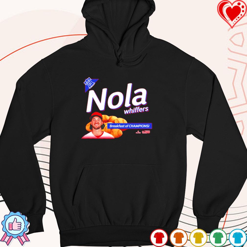 Nola Whiffers Aaron Nola Breakfast Of Champions Shirt, hoodie, sweater and  long sleeve