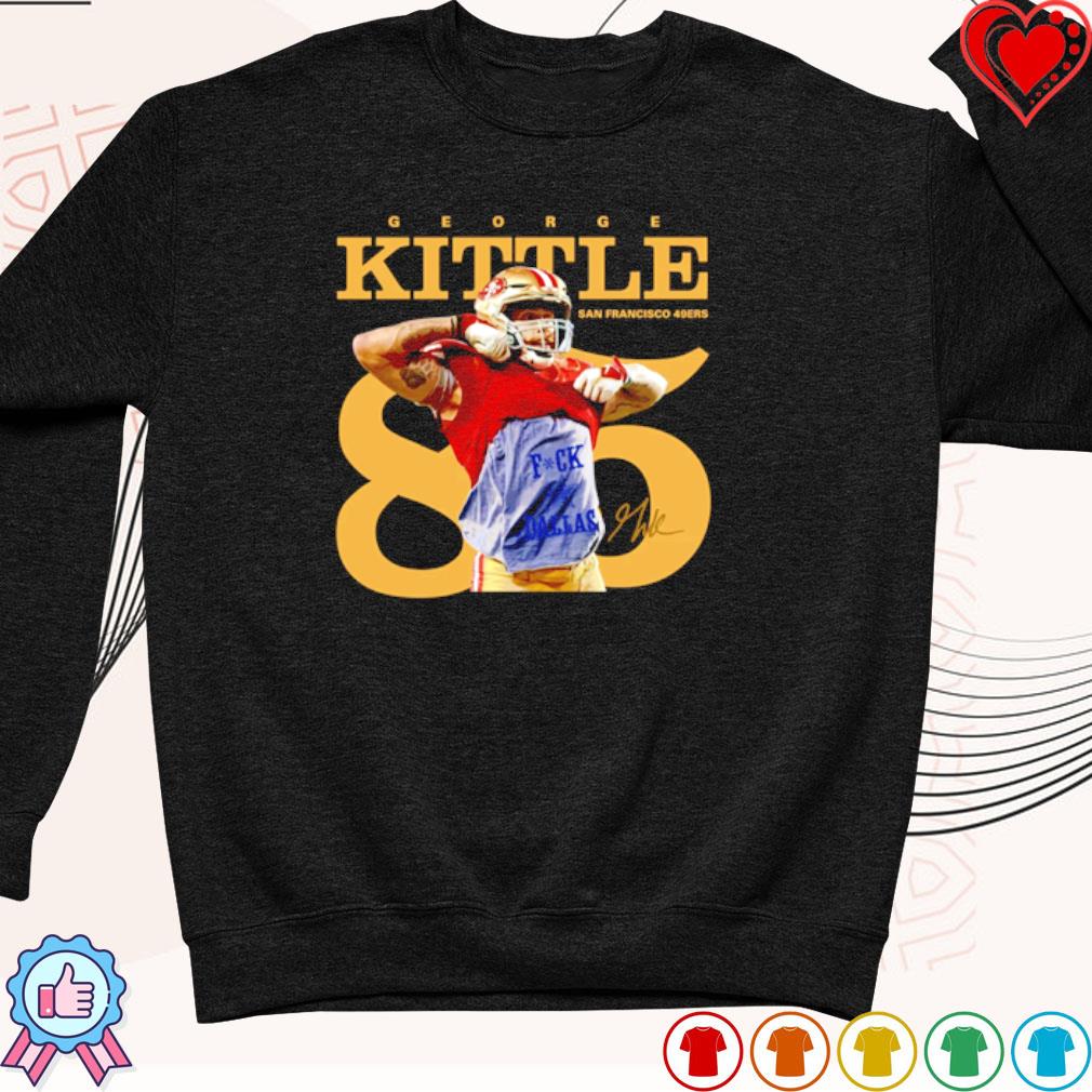 Mens San Francisco 49ers George Kittle Red Jersey XL Stitched Logo