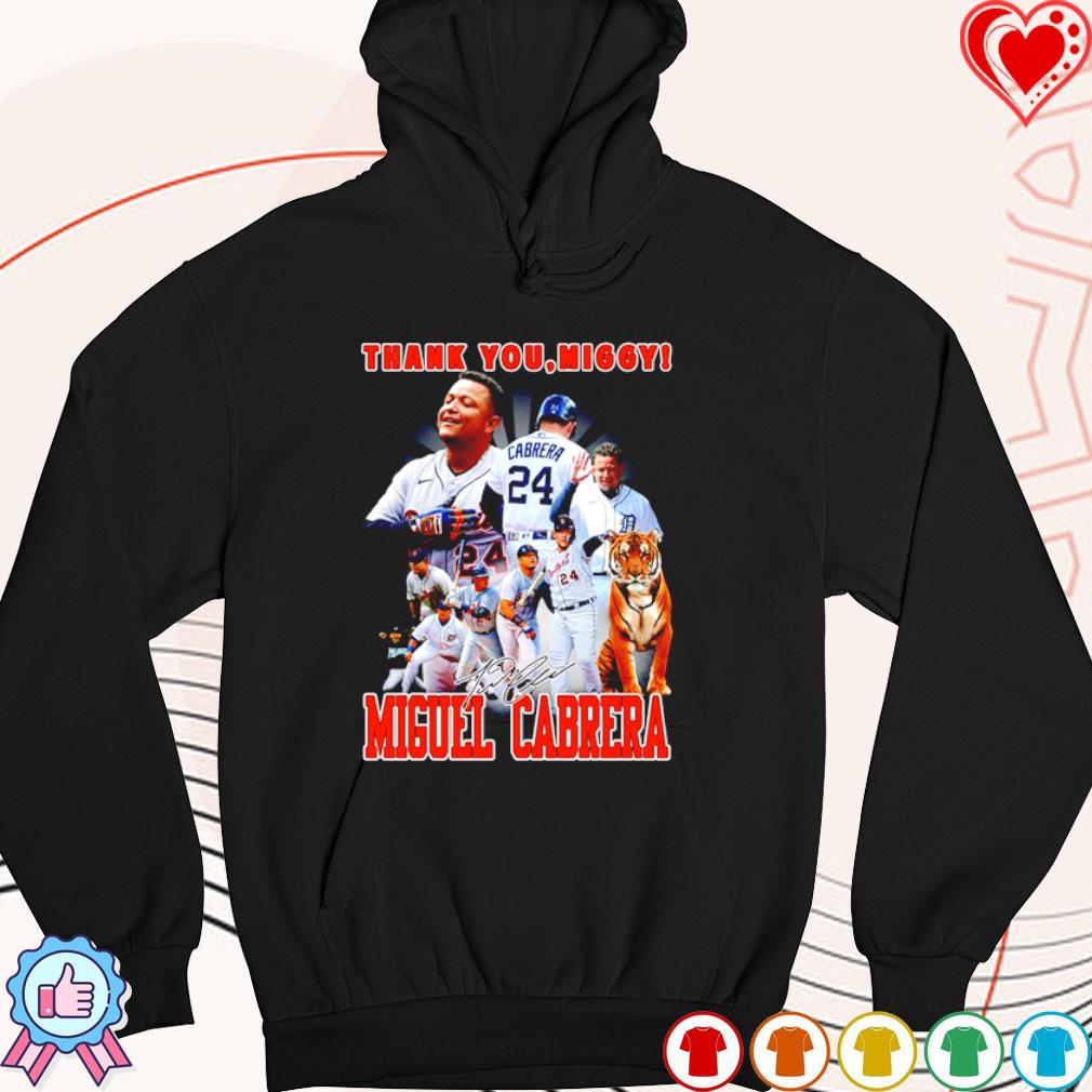 Miguel Cabrera 24 Miggy The Final Season Signature T-Shirt, hoodie,  sweater, long sleeve and tank top