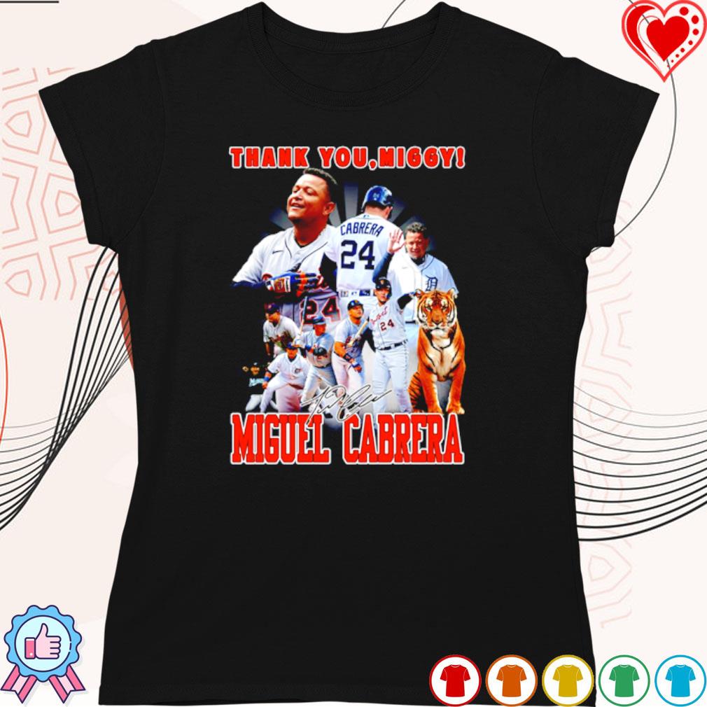 Miguel Cabrera 24 Miggy The Final Season Signature Shirt, hoodie