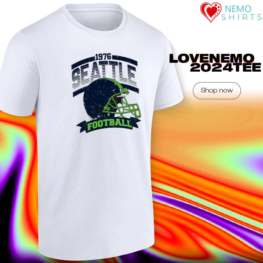 1976 Seattle Football Team Supporter Retro shirt