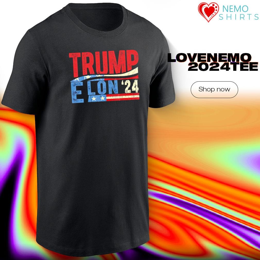 Elon and Trump Vance for President 2024 retro shirt