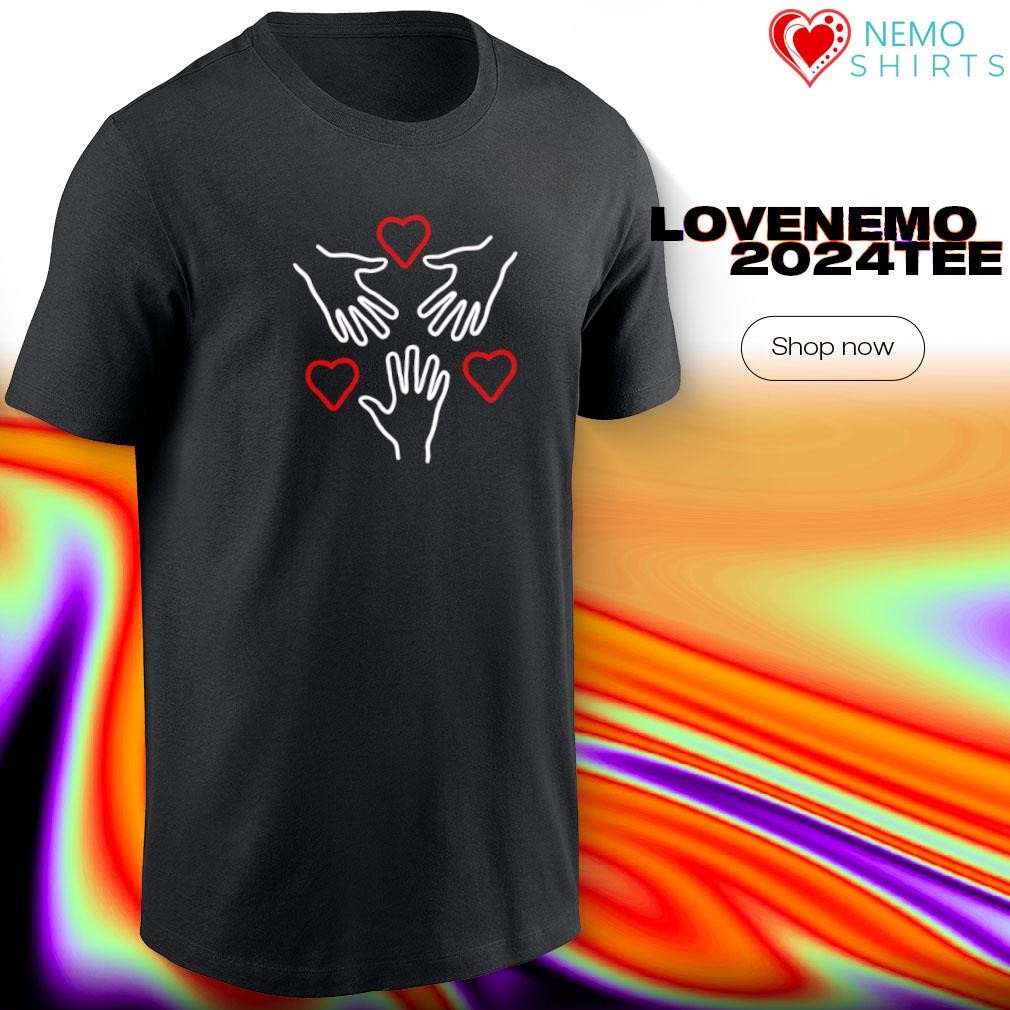 Heart and hands love shirt