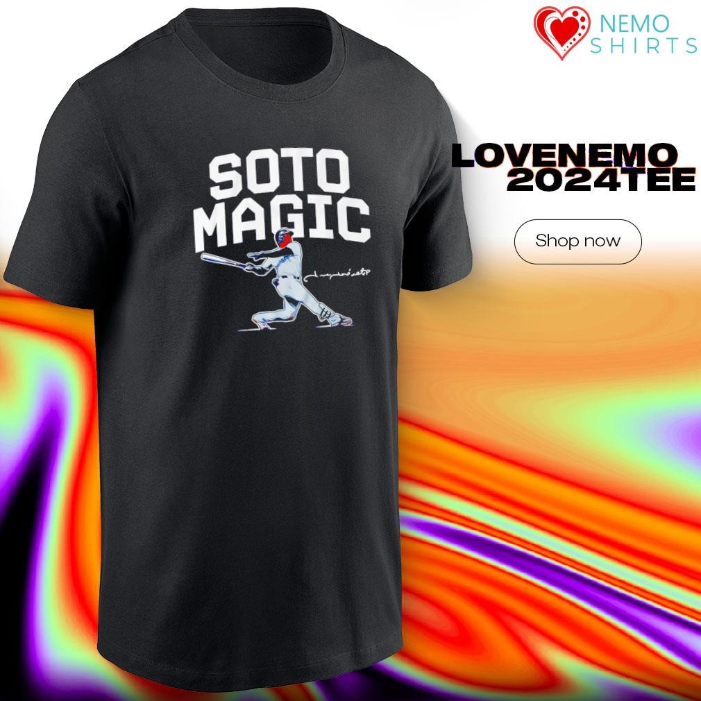 Juan Soto October Magic New York MLBPA Baseball Signature shirt