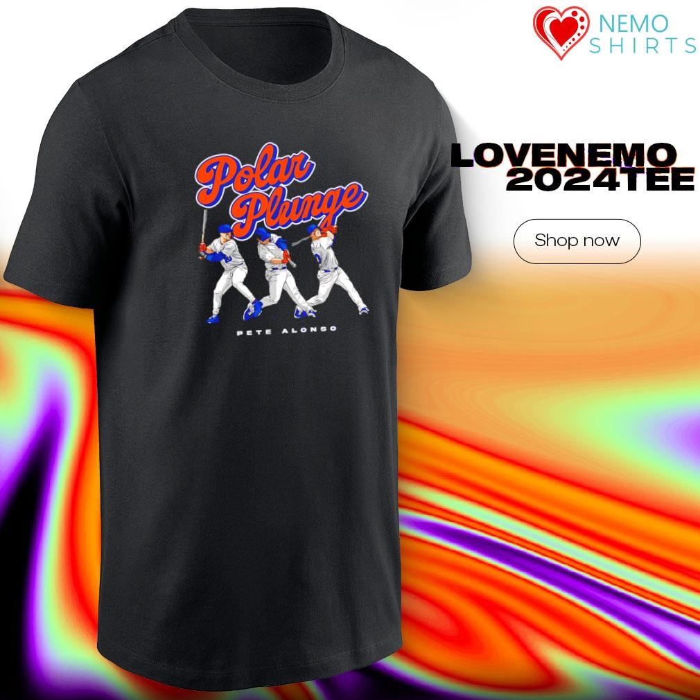 The Polar Plunge Pete Alonso MLBPA Baseball shirt